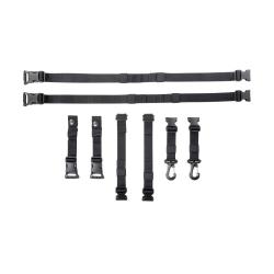 TT POUCH HARNESS ADAPTER - Set de sangles et boucles Noir