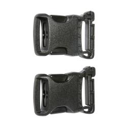 TT SR 25 SAFETY QA - Boucle MOLLE d&eacute;tachable - 25mm Noir