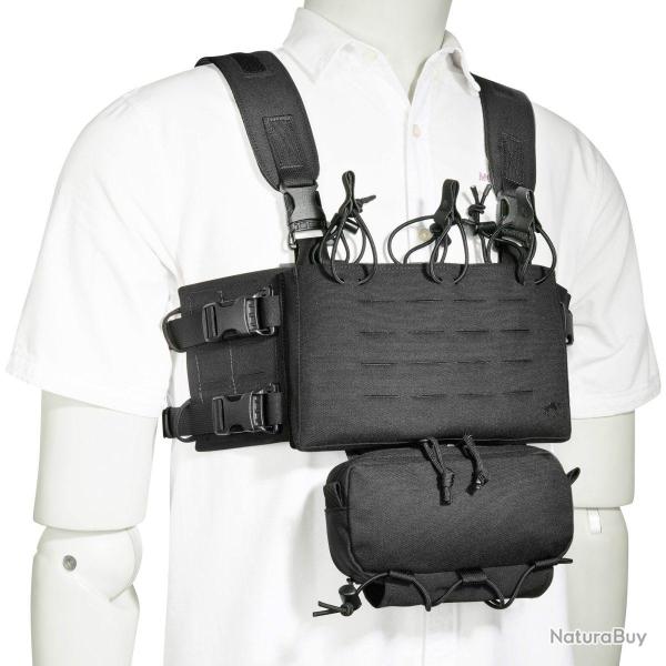 TT SMALL COMBI RIG - Brelage l�ger avec poches amovibles Noir