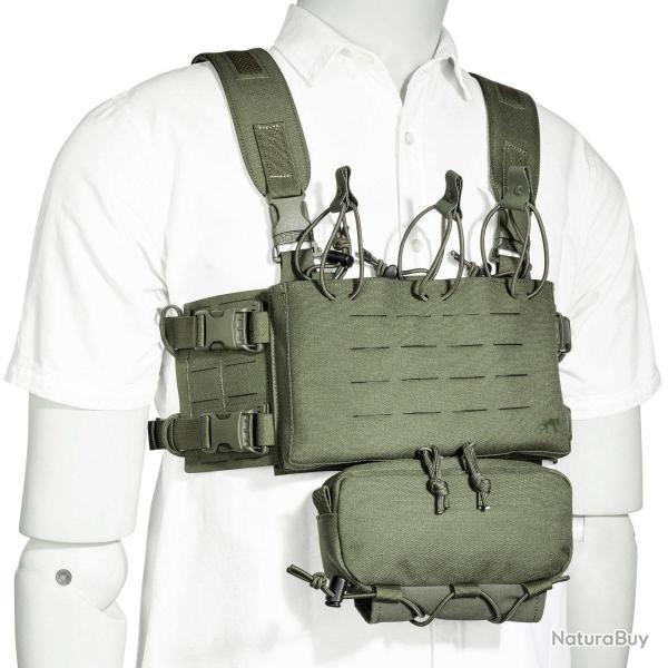 TT SMALL COMBI RIG - Brelage l�ger avec poches amovibles Olive