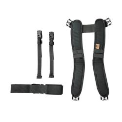 TT RIG ADAPTER SET - Syst&egrave;me de brelage pour sac &agrave; dos Noir