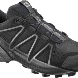 Chaussures Salomon SPEEDCROSS 4 WIDE FORCES - Noir 40 2/3