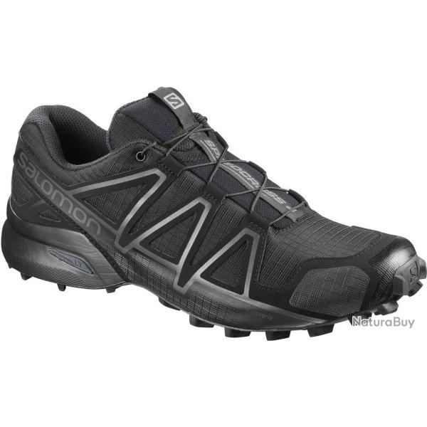 Chaussures Salomon SPEEDCROSS 4 WIDE FORCES - Noir 40 2/3