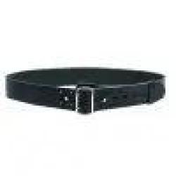 Ceinturon cuir boucle argent - Double ardillon 45mm 4