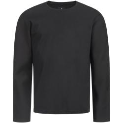 Polo bleu A.S.V.P bande bordeaux double face manches longues XS