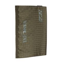 CARD HOLDER RFIDB - Pochette rabattable Tatonka pour 4 cartes - RFID Olive