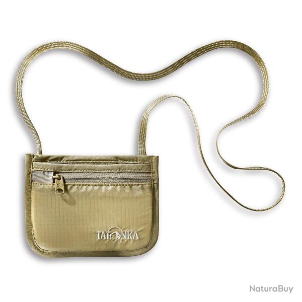 SKIN ID POCKET - Pochette tour de cou Tatonka pour documents officiels natural