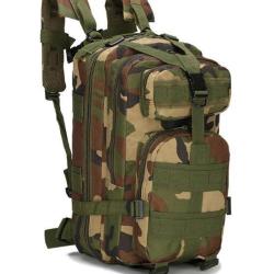 Sac &agrave; Dos Militaire 40L 1000D Multi Poche Tactique Camouflage Jungle Nylon Chasse LIVRAISON OFFERTE