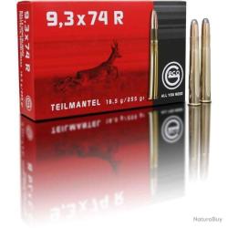 Balles Geco TM Demi-blind&eacute;e - Cal. 9.3x74R - 9.3x74R