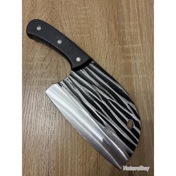 Hachoir de cuisine - Lame style damass� - 380gr