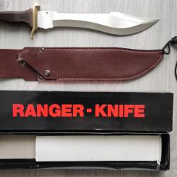 Couteau RANGER KNIFE de Chasse et de Bushcraft