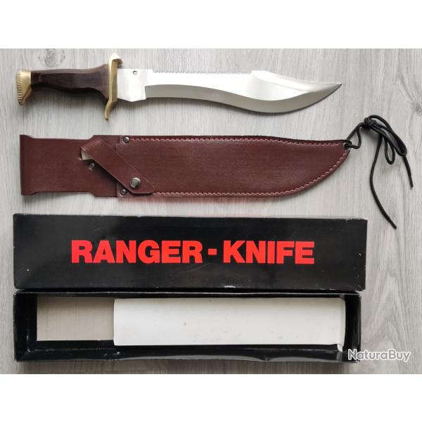 Couteau RANGER KNIFE de Chasse et de Bushcraft