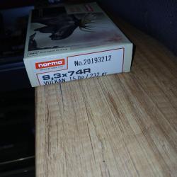 Balle norma vulkan en 9.3x74