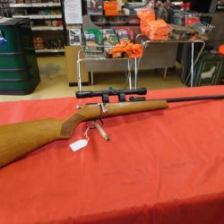Manuarm Carabine monocoup 22 lr filete +optique, Occasion sans Prix de r&eacute;serve