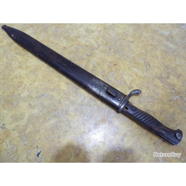 baionnette fusil mauser G98 dent de scie ww1 premi�re guerre 1916 2� type WaffenFab Mauser Orbendorf