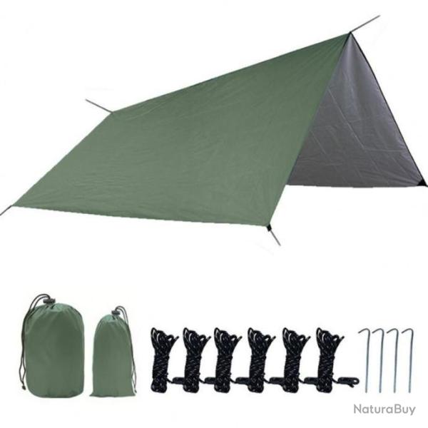 Kit Tente B�che Protection UV 3MX3M Camping - Imperm�able - Chasse 4 Coloris LIVRAISON OFFERTE