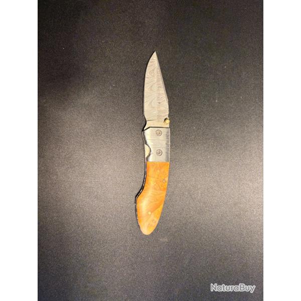 couteau artisanal pliant