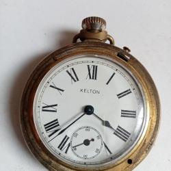 montre &agrave; gousset Kelton &agrave; r&eacute;parer