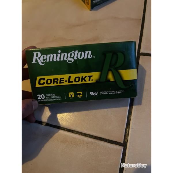 Balles remington 243 win 100grammes