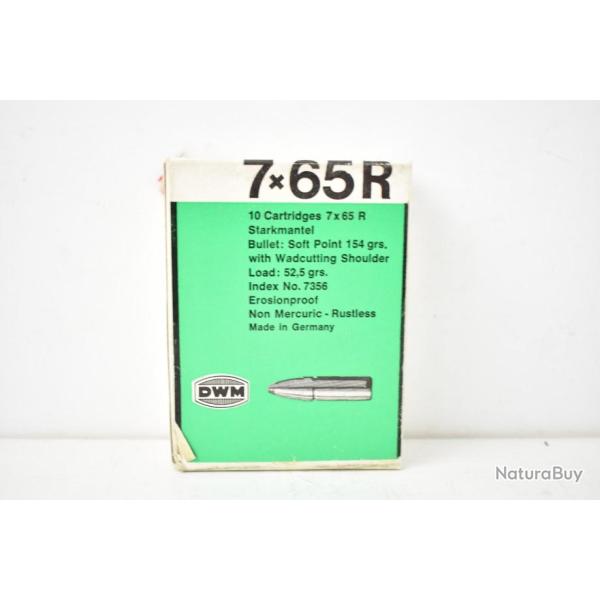 Desto 26! 1 Boite de Balles DWM calibre 7x65R