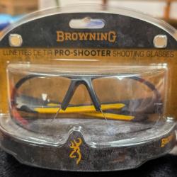 OFFRE SPECIALE NB TIR Lunette de tir Proshooter transparente "shooting glasses" Browning
