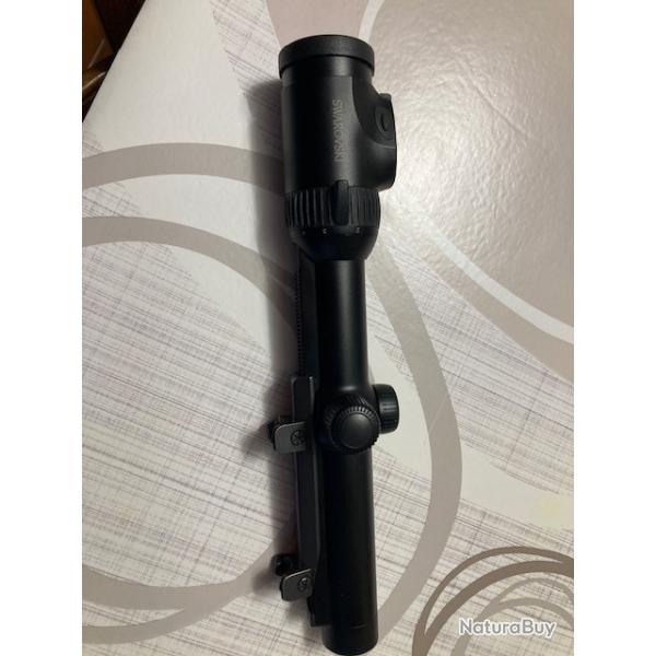 Lunette de vis�e Swarovski Z6i 1-6x24 + rail Bloser