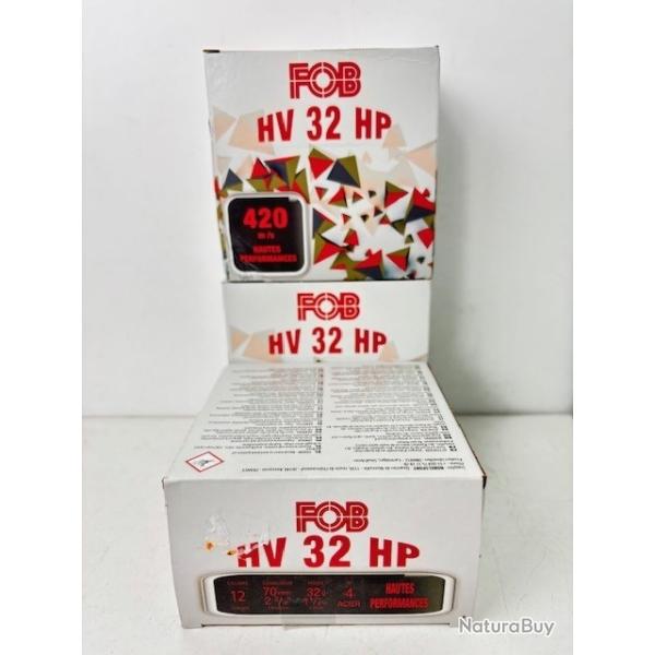 75 Cartouches FOB HV 32 HP Acier Cal 12 N�4