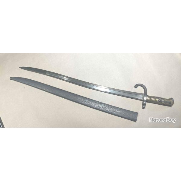 BAIONETTE CHASSEPOT MUTZIG de 1867