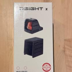 Osight X | Optique Point 3 MOA Cercle 32 MOA Empreinte RMR