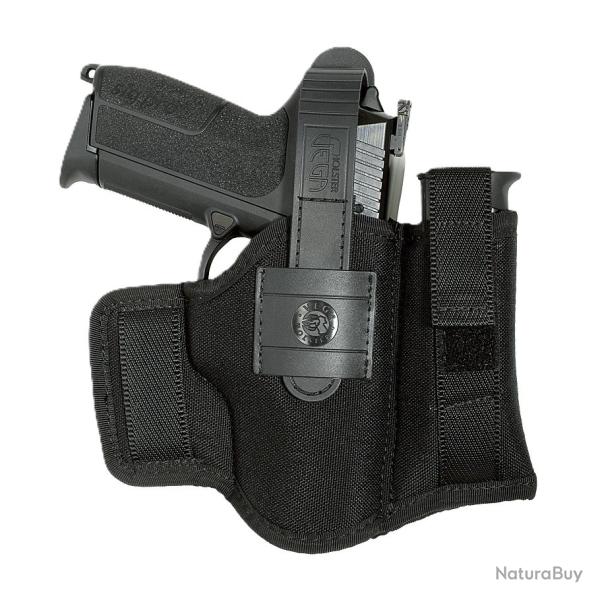 Holster Ambidextre Cordura avec Porte-Chargeur FB265 - Noir - Vega Holster gunsmith