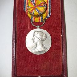 M&eacute;daille d'honneur des Sapeurs Pompiers en Argent