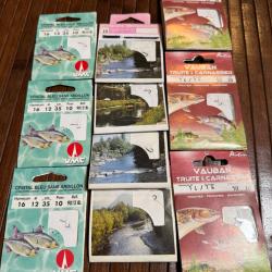 LOT P&Ecirc;CHE 100 hame&ccedil;ons mont&eacute; VMC et Autain