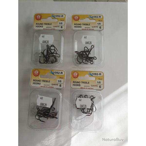 Lot 4 paquets 6 hame�ons triples non mont� n�1/0
