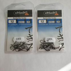 Lot 2 paquets de 25 Hame&ccedil;ons &agrave; anneaux N&deg;12 non mont&eacute;s ASARI