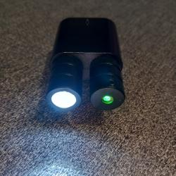 Lampe laser tactique pour rail picatinny