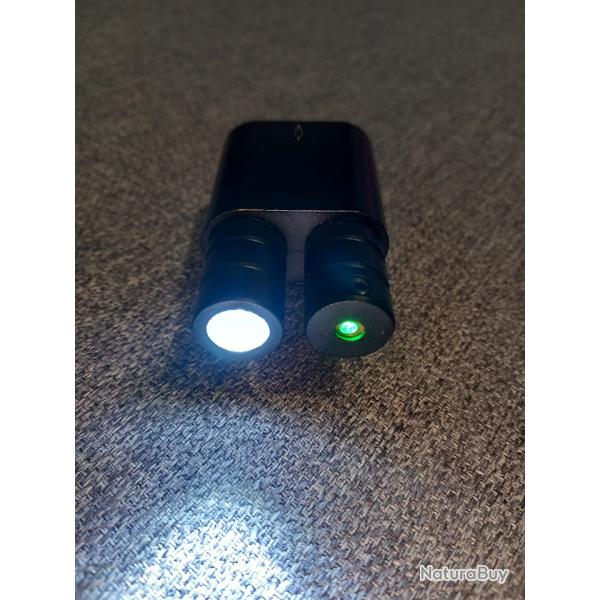 Lampe laser tactique pour rail picatinny