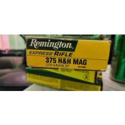Munitions Calibre 375 H&H MAG 270 grain sp