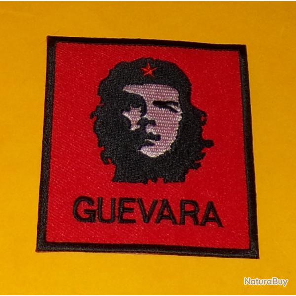 TISSU PATCH : GUEVARA    , DIAMETRE 8 CM , BON ETAT VOIR PHOTOS . POUR TOUT RENSEIGNEMENT ME CONTACT