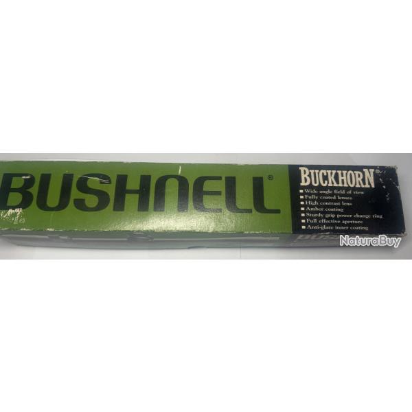 Riflescope BUSHNELL BUCKHORN 1.5-4.5 x 32 mm - comme neuf avec bo�te et notice