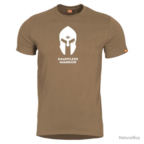 Tee shirt AGERON Spartan Helmet Marron