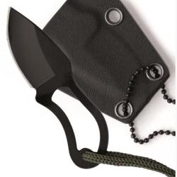 Couteau NECK KNIFE avec cha&icirc;ne 9cm