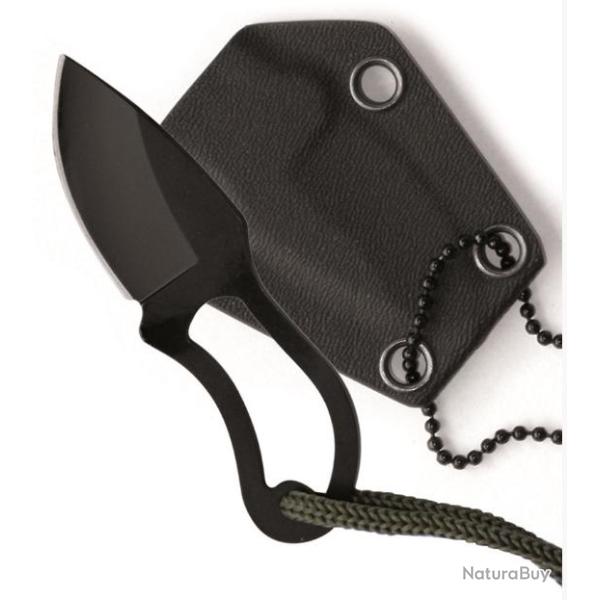 Couteau NECK KNIFE avec cha�ne 9cm