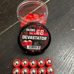 Devastateur cal.68 quantit&eacute; 30 neuve
