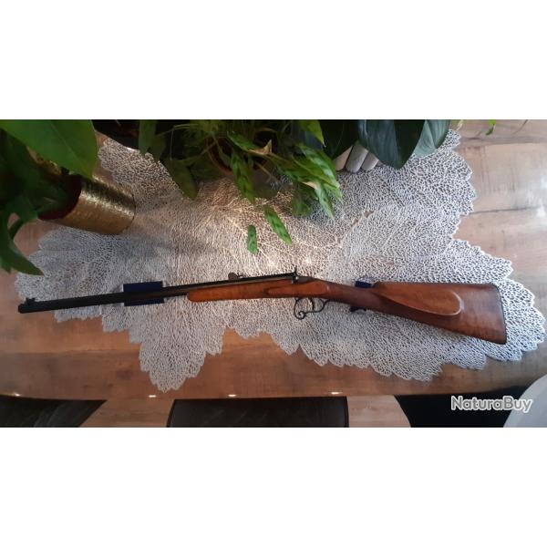 Carabine de jardin en 6 MM Flobert Warnant canon lourd hexagonal.