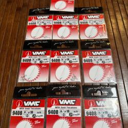 LOT P&Ecirc;CHE 100 Hame&ccedil;ons VMC MATCH CRYSTAL Forg&eacute; Droit Ref: 9408 NI
