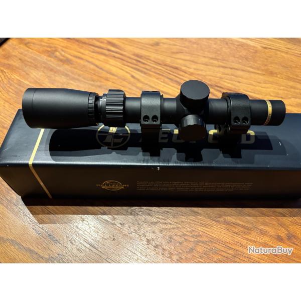 Lunette LEUPOLD 1,5-4 x 20 �tat neuf avec montage Picatinny