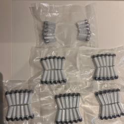 LOT de 72 cartouches papier top qualit&eacute;, cal 44 poudre noire suisse n&deg;1 sous vide.