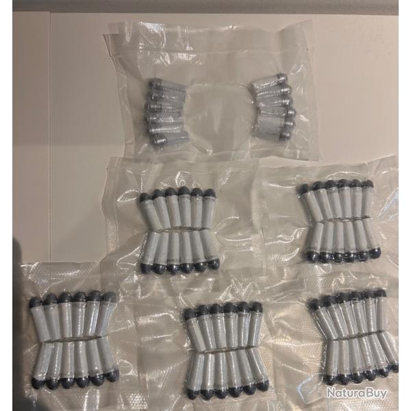 LOT de 72 cartouches papier top qualit�, cal 44 poudre noire suisse n�1 sous vide.
