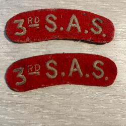 une paire de bananes grande Bretagne 3 eme SAS ww2