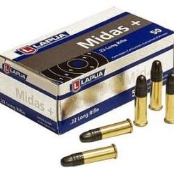 MUNITIONS LAPUA MIDAS + 22lr x50